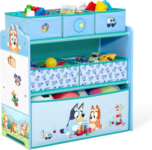 Miniatura 12 de Delta Children Design & Store - Organizador de almacenamiento de juguetes de 6 compartimentos, Nick Jr. PAW Patrol Cachorros de rescate de la Patrul