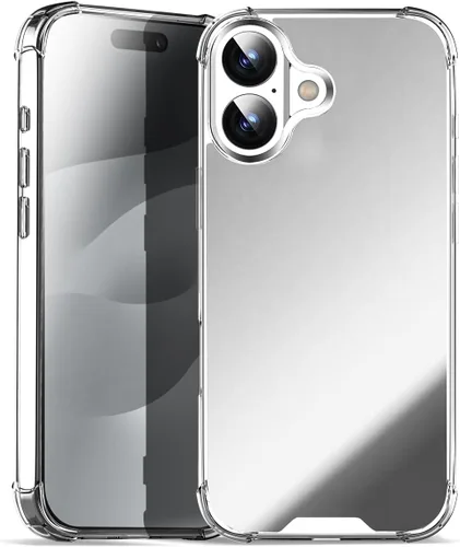Miniatura 246 de AICase Funda protectora para iPhone 16 compatible con iPhone 16, delgada, ligera, transparente [no amarillenta] Diseño vibrante