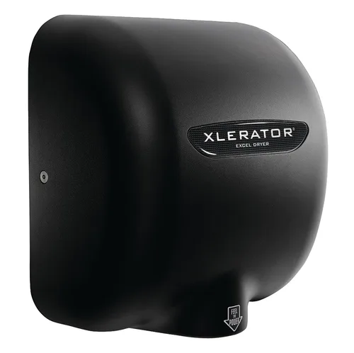 Miniatura 3 de XLERATOR Secador de manos X-BL negro, secadora Excel, sin contacto, secado de manos de alta velocidad - 110/120V