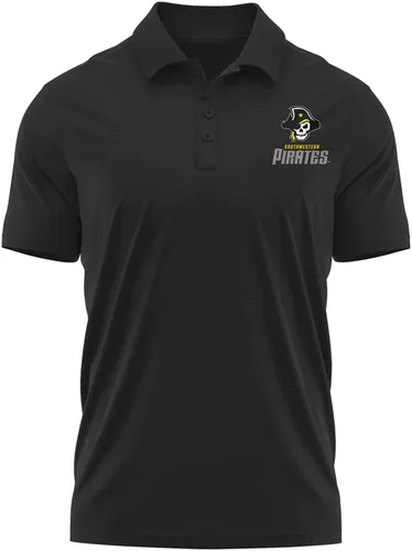 Miniatura 22 de Camisa polo deportiva oficial de la NCAA Collegiate para hombre, colección con logotipo en el pecho izquierdo