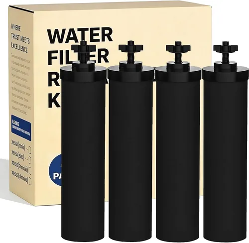Filtro de agua de repuesto compatible con piezas y accesorios del sistema de filtro de agua por gravedad Big Berkey, certificado NSF/ANSI 42 y 372