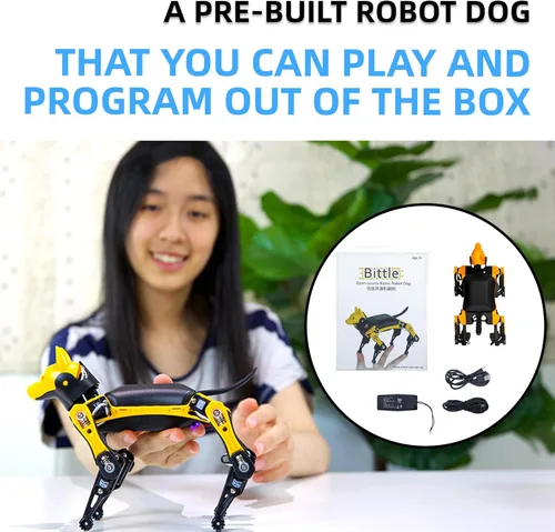 Miniatura 5 de Petoi Robot programable Dog Bittle X V2 Lite Servo Kit de robot inteligente de codificación para perros, controlado por voz, robot interactivo