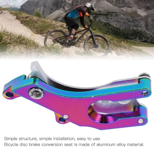 Miniatura 3 de Adaptador de asiento fijo de freno, freno de disco de carretera, conversión de freno de asiento, adaptador de asiento fijo para ciclismo