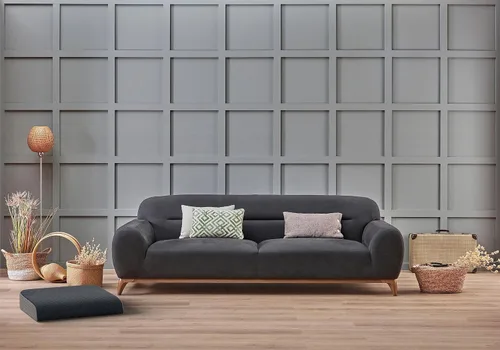 Miniatura 5 de Kölbs Cojín de asiento extra grande, elegante funda de terciopelo de felpa, espuma viscoelástica XL para silla de oficina, almohada de suelo, dolor
