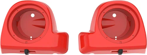 Miniatura 34 de Caja de altavoces de 6.5 pulgadas para kits de carenado inferior ventilado Rushmore se adapta a Harley Touring Road Glide, Road King, Street Glide