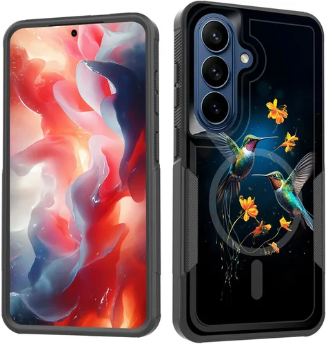 Miniatura 112 de Funda magnética para Galaxy A16 5G, [compatible con MagSafe] [protección contra caídas de grado militar] Funda resistente a prueba de golpes