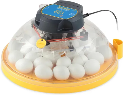 Miniatura 9 de Brinsea Mini II Eco Incubadora manual de huevos con recarga externa de agua, circulación de aire asistida por ventilador para incubar 10 pollo, pato