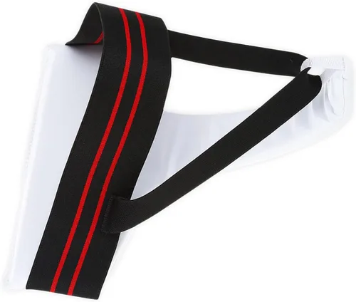Miniatura 6 de Guardia de ingle para mujer Taekwondo Guardia de ingle Boxeo Karate Jockstrap Sanda Crotch Protector(M)