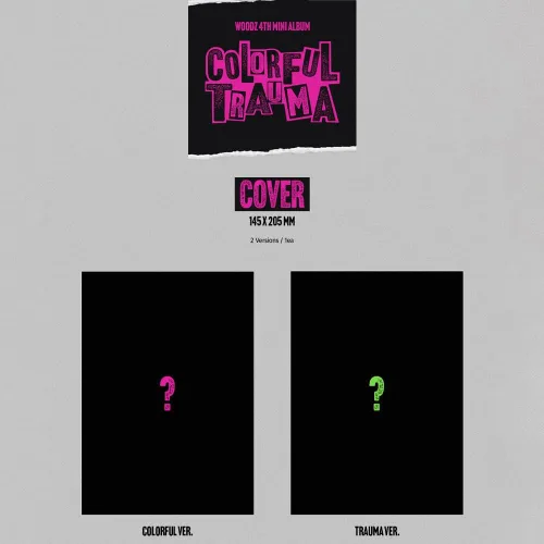 Miniatura 2 de dreamus WOODZ - COLORFUL TRAUMA 4º mini álbum (set ver.)