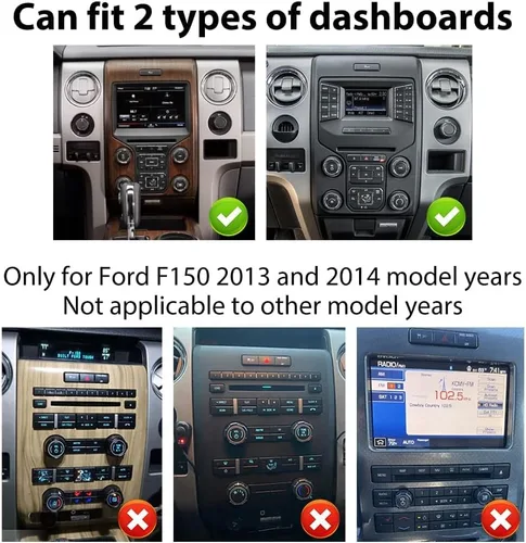 Miniatura 2 de SEICANE Radio Estéreo para Ford F150 2013 2014, Sistema Android Pantalla Táctil de 12.1 Pulgadas, Carplay Android Auto Navegación GPS, 8 Núcleos 4G