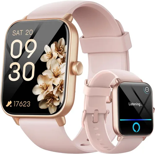 Miniatura 12 de Relojes inteligentes para hombres y mujeres, para hacer o responder llamadas, Alexa integrado, rastreador de actividad física HD de 1.8 pulgadas