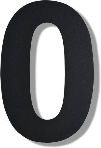 Miniatura 9 de BetLight Números de casa modernos, número de dirección flotante de acero inoxidable de 10 pulgadas de alto para exterior/negro/número 3