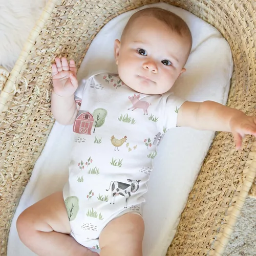 Miniatura 3 de Sweet Jojo Designs Baby Clothes Bodysuit Short Long Sleeve Newborn Infant Bodysuits
