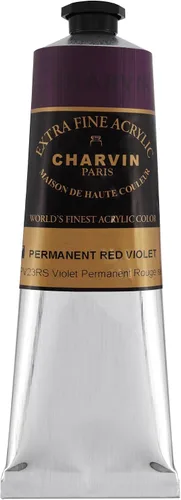 Miniatura 174 de Charvin Pintura acrílica profesional extrafina – verde absenta, tubo de 2.1 fl oz, pigmentos de triple fresado, resistente a la luz, pinturas