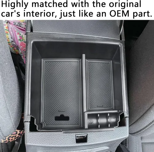Miniatura 5 de EDBETOS Ranger Bandeja Organizadora de Consola Compatible con Ford Ranger XL XLT Lariat 2019-2023 Accesorios Material de Plástico ABS Bandeja