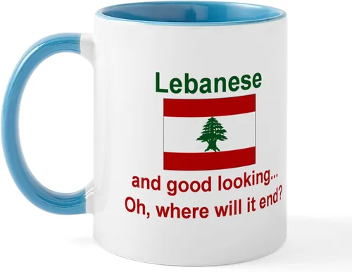 Miniatura 39 de CafePress #1 - Taza de café de cerámica libanesa de 11 oz (11.0 fl oz)