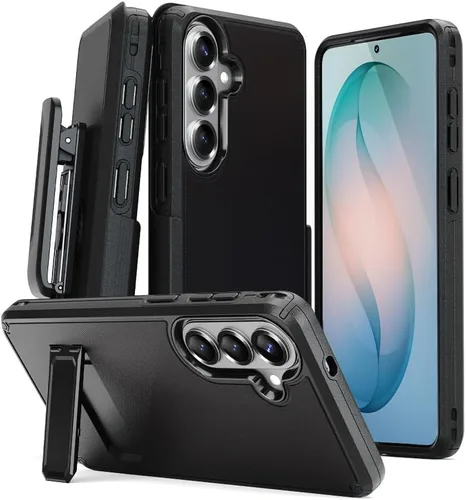 Miniatura 15 de MOTIVE Funda diseñada para Samsung Galaxy S25 Plus con clip para cinturón, compatible con MagSafe Qi2, protección contra caídas de grado militar