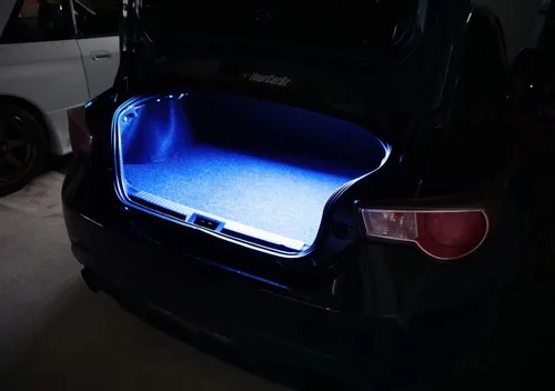 Miniatura 5 de iJDMTOY 10 bombillas de repuesto ultra azules de un solo emisor 1 LED 168 175 194 2825 W5W T10 compatibles con luces interiores de automóvil, luces