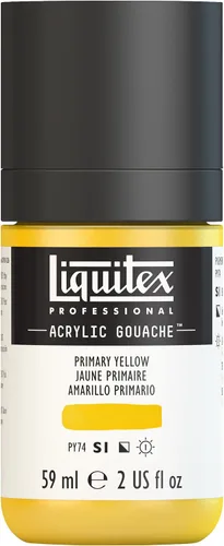 Miniatura 26 de Liquitex Professional - Gouache acrílico profesional, botella de 2 onzas (59 ml), blanco titanio