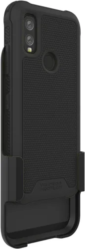 Miniatura 6 de Funda compatible con Kyocera DuraSport Phone Modelo C6930. Funda giratoria resistente con clip para cinturón y funda de TPU flexible y resistente