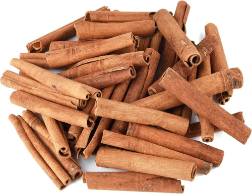 40 unidades de canela en forma de corona de flores de imitación de 3.1 in de longitud, canela, manualidades de Navidad