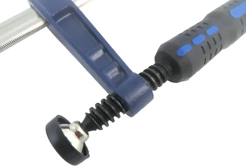 Miniatura 2 de Taytools 388091 Abrazadera vertical de ajuste rápido para superficie de banco de trabajo, sostenimiento, se adapta a agujeros de perro de 3/4