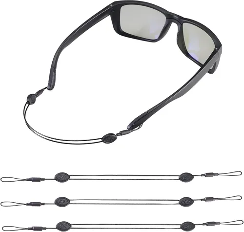 Miniatura 8 de Correas ajustables para lentes de sol, correas para lentes de sol, correas para gafas, correas para gafas, cordón para las patillas con ganchos
