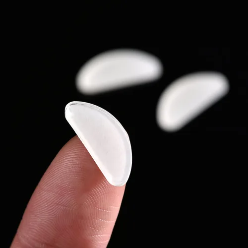 Miniatura 7 de TOODOO 10 pares de almohadillas para la nariz, almohadillas adhesivas de silicona para la nariz, almohadillas de nariz antideslizantes y delgadas