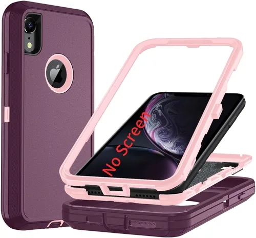 Miniatura 16 de Funda para iPhone X/i Phone Xs, 3 capas duradera funda de teléfono resistente protección para teléfono, a prueba de golpes a prueba de caídas a Negro
