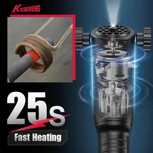 Miniatura 10 de Calentador de inducción de 1300 W 110 V, extracción de pernos, herramienta de calentador de inducción magnética de mano con 5 bobinas