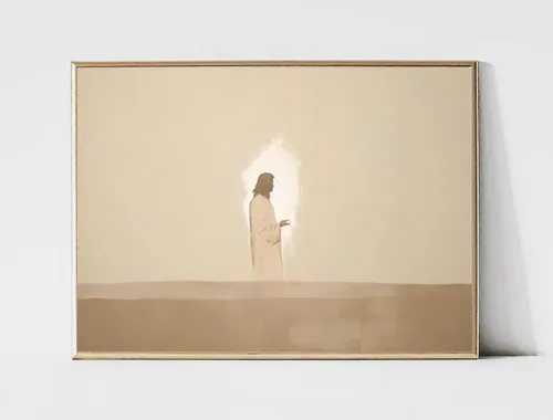Miniatura 19 de ESSEN Life Sobre la tierra Colosenses 3:2, póster bíblico de arte de pared, decoración cristiana, escritura, versículo de la Biblia, decoración