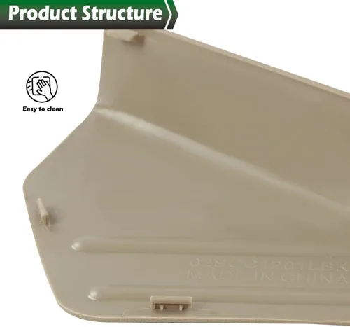 Miniatura 7 de GRAND ORANGE Cubierta exterior del asiento delantero izquierdo del lado del conductor compatible con Ford F150 Crew Cab 2009-2014, beige