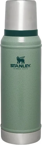 Miniatura 19 de Stanley Botella clásica legendaria al vacío de 1 cuarto de galón, boca ancha con tapa de taza a prueba de fugas, mantiene las bebidas calientes