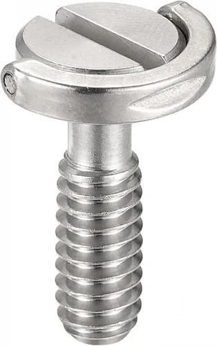 Miniatura 4 de uxcell Tornillo de trípode para cámara, adaptadores de tornillo de montaje macho de 1/4 pulgadas, ranurados de 0.79 pulgadas de longitud