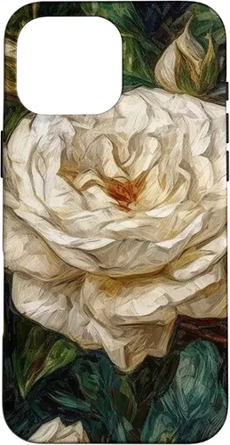 Miniatura 18 de Funda para iPhone 13 Van Gogh Art White Flower White Roses