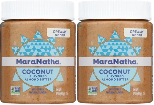 Miniatura 12 de MaraNatha Mantequilla cremosa de almendras de vainilla tostada, sin revuelta, tarro de 12 onzas