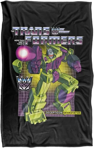 Miniatura 2 de Transformers Devastator - Manta de tacto sedoso, súper suave, 36 x 58 pulgadas
