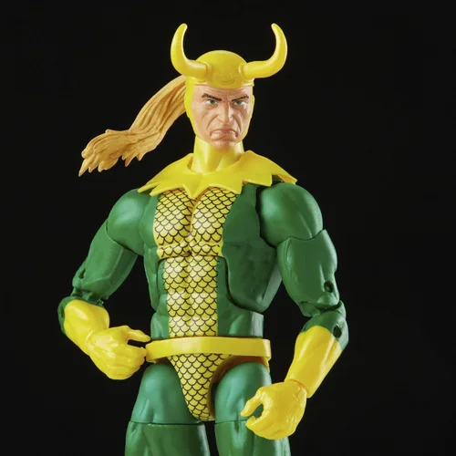 Miniatura 5 de Marvel Legends Series Loki - Figura de acción de embalaje retro de 6 pulgadas, 3 accesorios