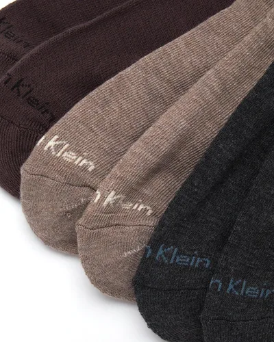 Miniatura 15 de Calvin Klein Calcetines para hombre, mezcla de algodón, acolchados, sin talla, forro de calcetines atléticos (6 unidades)
