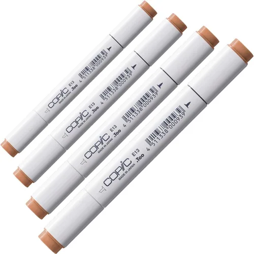 Miniatura 8 de Copic Marcador de alcohol clásico de doble punta, R17-Copic, lápiz labial naranja