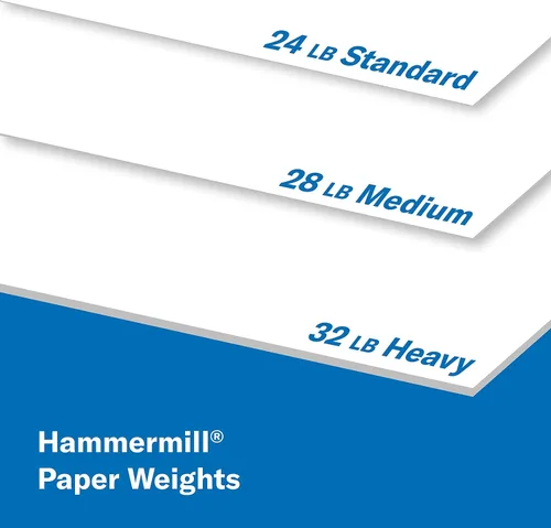 Miniatura 7 de Hammermill Papel de impresora, papel de copia de color prémium de 32 lb, 8.5 x 11 pulgadas - 8 resmas 4000 hojas - brillo 100, fabricado