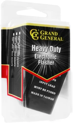 Miniatura 2 de Grand General 62991 - Flasher electrónico rectangular de 12 V y 25 amperios