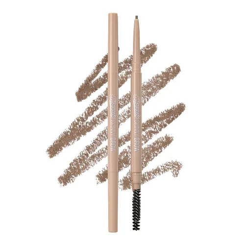 Miniatura 7 de PERIPERA Speedy Skinny Brow (09 Taupe Brown), lápiz de cejas preciso de 1.5mm, tonos de punta fina de doble cara, define y rellena maquillaje de 09