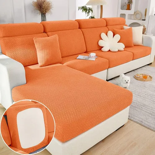 Miniatura 2 de Fundas elásticas para sofá de cojín, funda universal resistente al desgaste con parte inferior elástica, funda mágica de sofá para sofá, protector