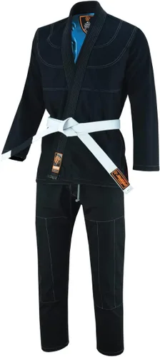 Miniatura 4 de Jaguar Pro Gear - Ready Wolf Inner Sublimated Pro Brazilian Jiu Jitsu BJJ Kimono Gi Uniforme Unisex - Cinturón blanco incluido