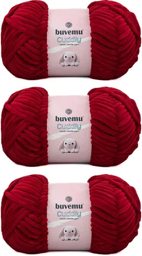 Miniatura 92 de Hilo de felpilla de terciopelo, súper suave y esponjoso, para tejer, hacer manualidades, color amigurumi, duradero para el desprendimiento, 3.53