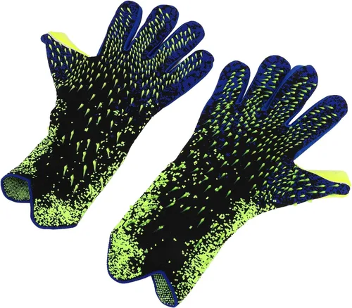 Miniatura 3 de Guantes de portero de fútbol, guantes de portero antideslizantes de látex grueso, guantes de competición de entrenamiento de amortiguación