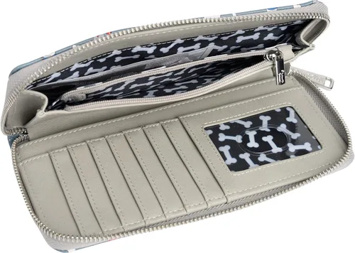 Miniatura 3 de Loungefly Cartera Disney Dogs con cremallera alrededor de piel sintética