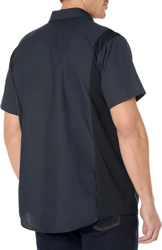 Miniatura 2 de Red Kap Men's Standard Short Sleeve Performance Plus Shop Shirt with Oilblok Technology