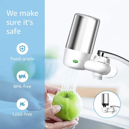 Miniatura 5 de Waterdrop 7027S Filtro de agua para grifo, repuesto para filtro Brita®, sistema de filtración de agua del grifo 36311, repuesto de filtro Brita®, 4
